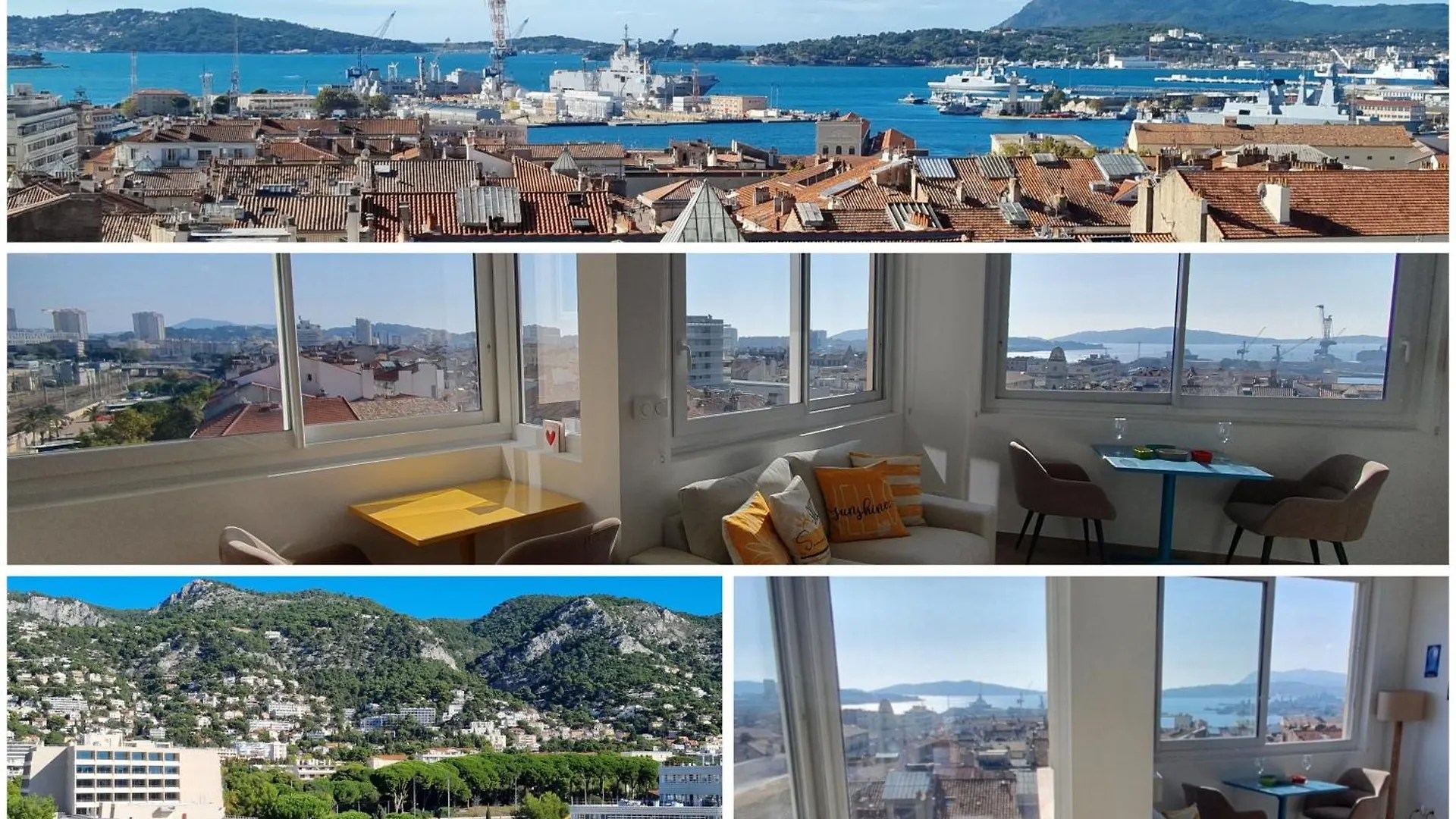 Panoramic Sea View, Walk To Train Station And Port - Vue Mer Panoramique, Gare Et Port A Pied